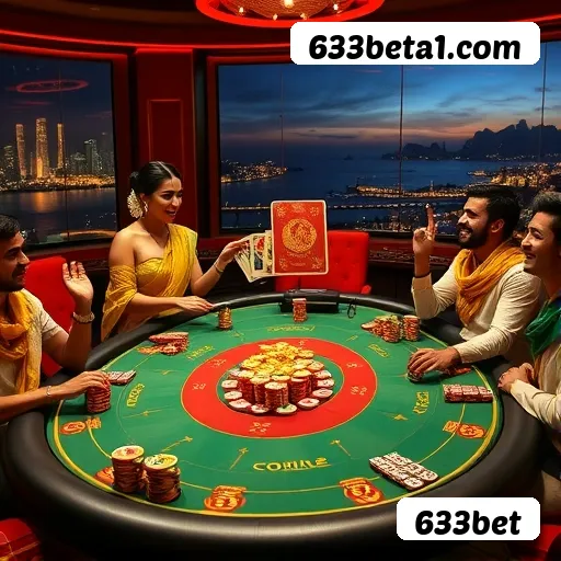 Cassino ao vivo 633bet dealers